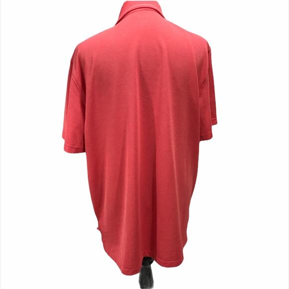 Izod Polo Shirt, Salmon, X-Large - Picture 2 of 7